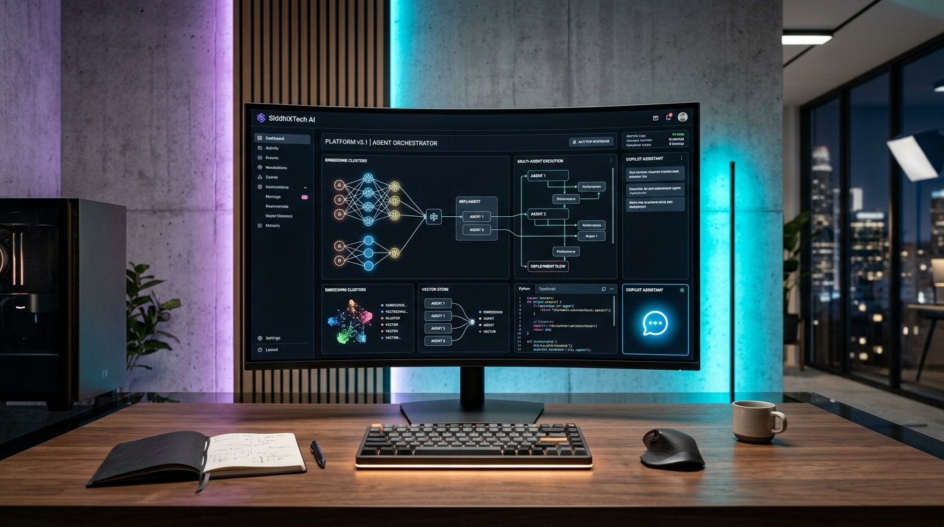 SiddhiXTech GenAI & Autonomous Agent Workstation