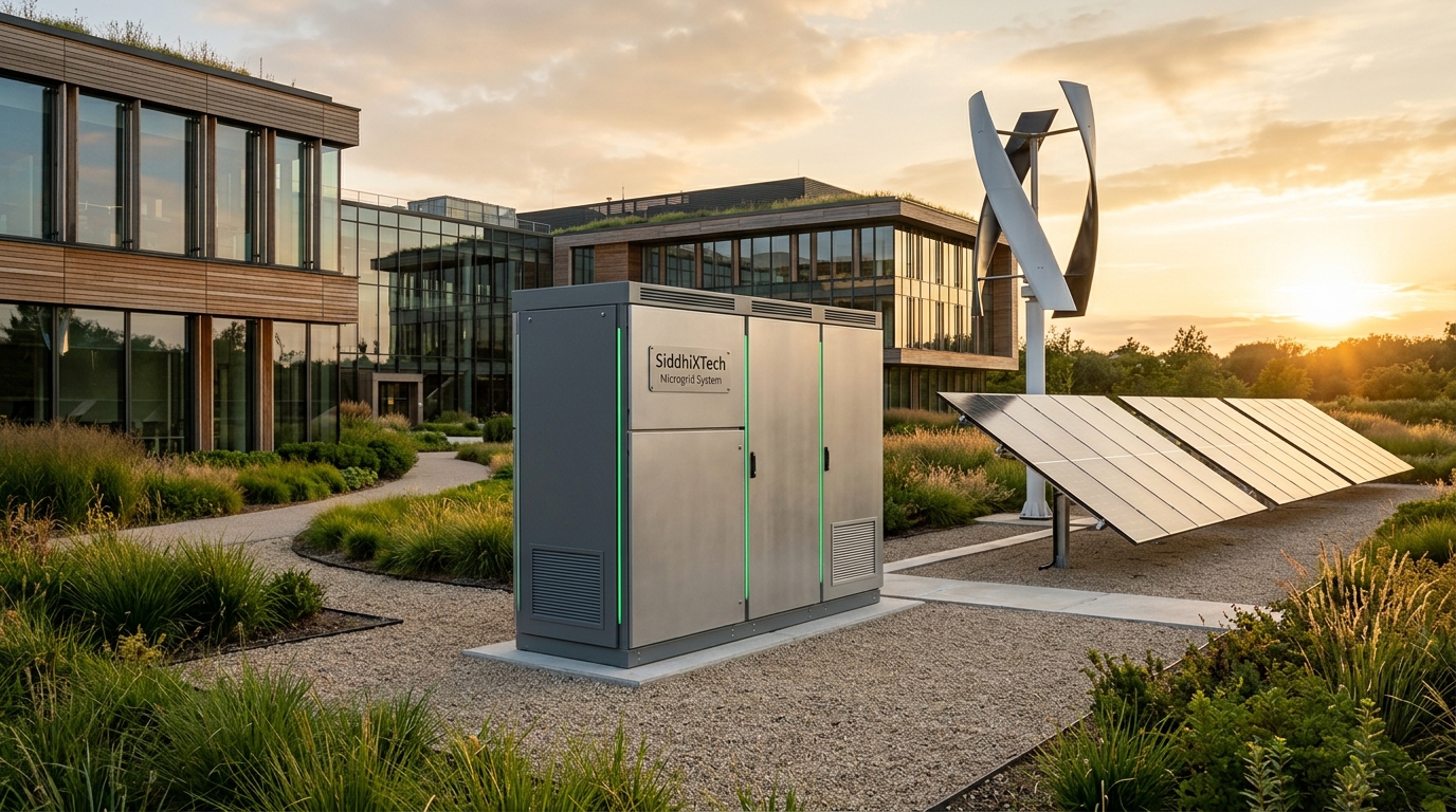 SiddhiXTech Decentralized Microgrid Infrastructure