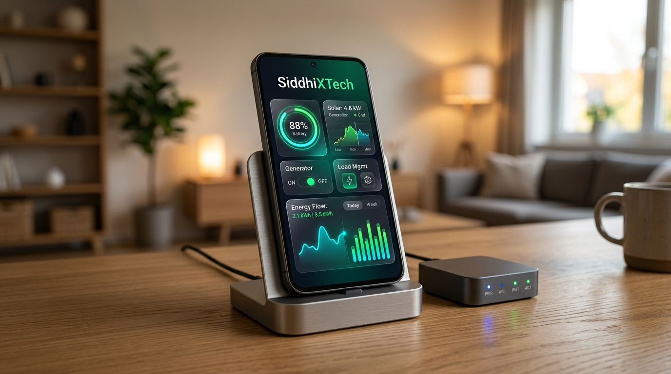SiddhiXTech Android Mobile App & IoT Controller